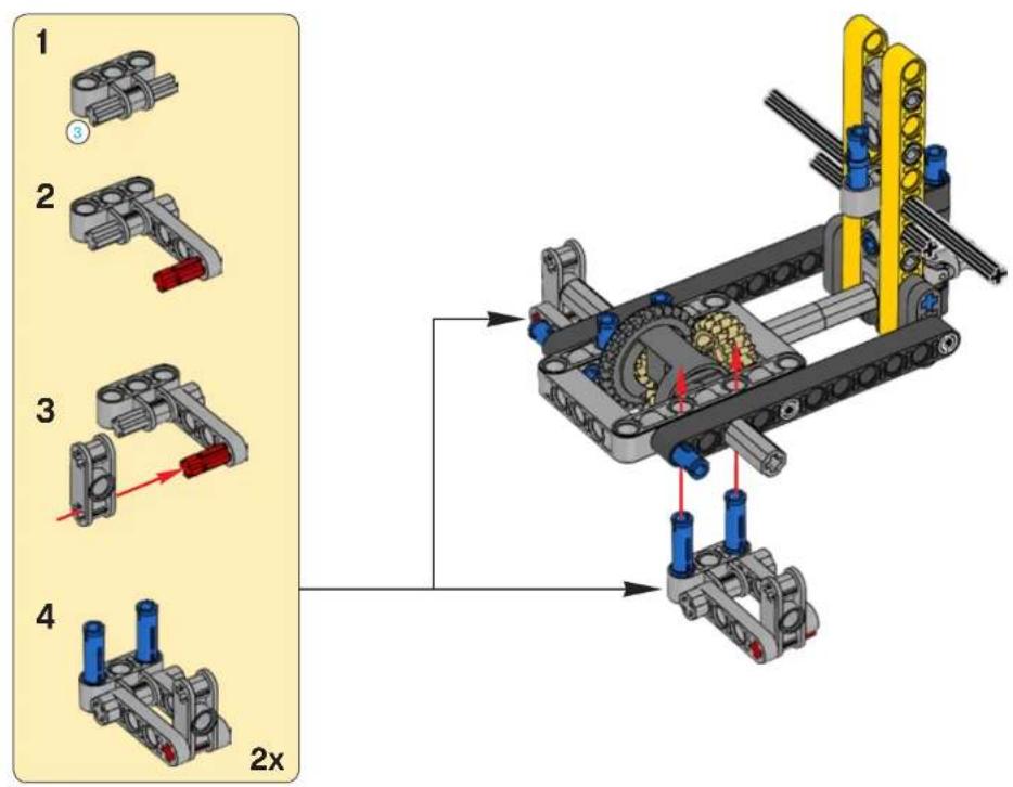 LEGO Front Loader - TECHNIC - 44