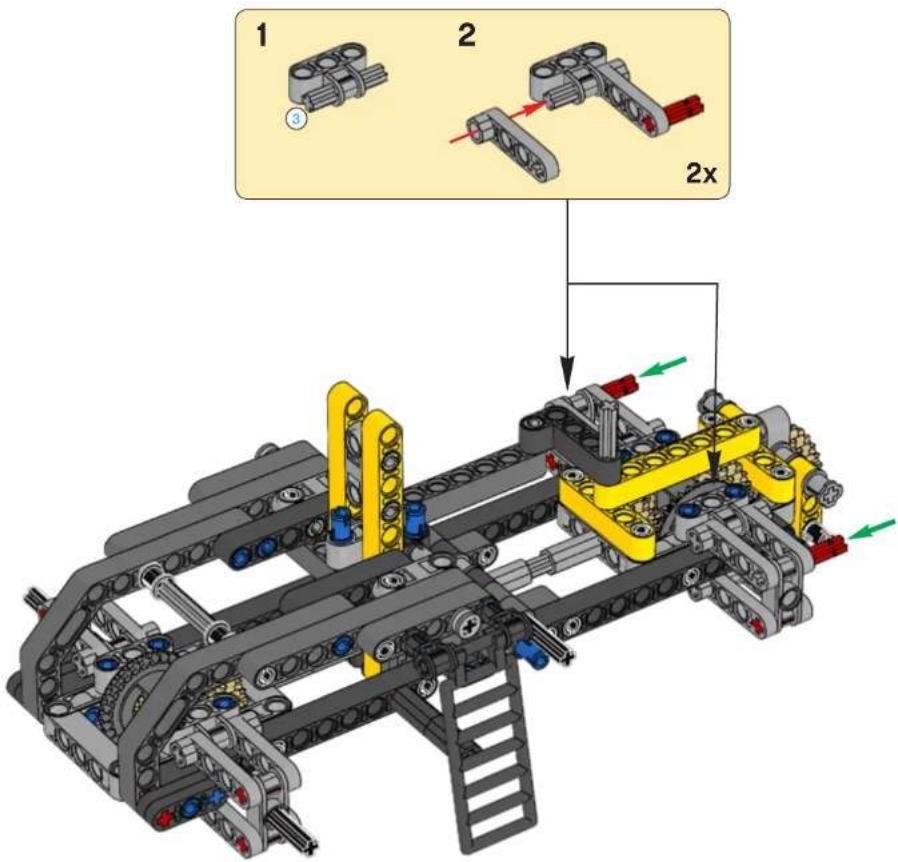 LEGO Front Loader - TECHNIC - 135