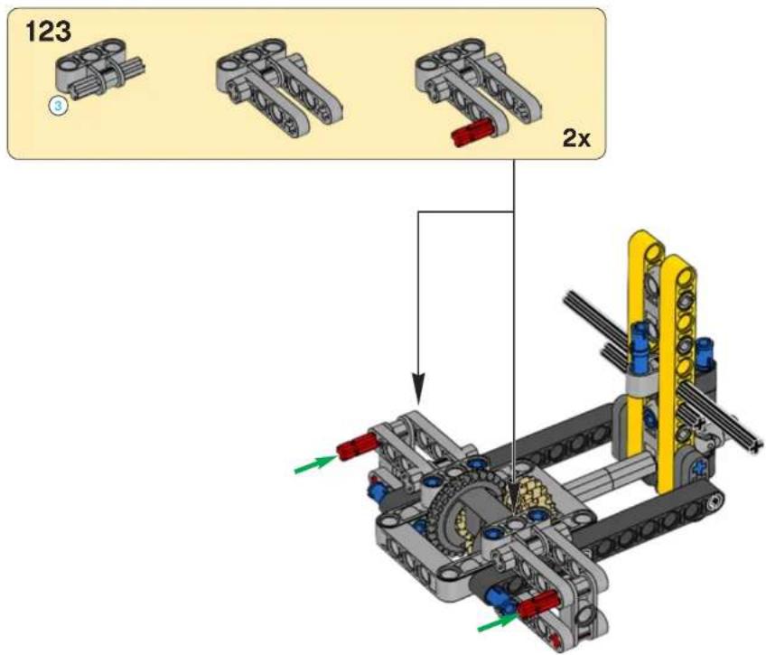 LEGO Front Loader - TECHNIC - 46