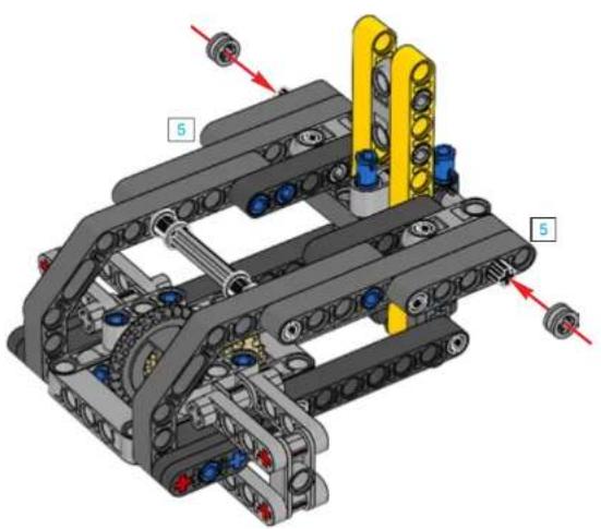 LEGO Front Loader - TECHNIC - 76