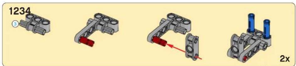 LEGO Front Loader - TECHNIC - 132