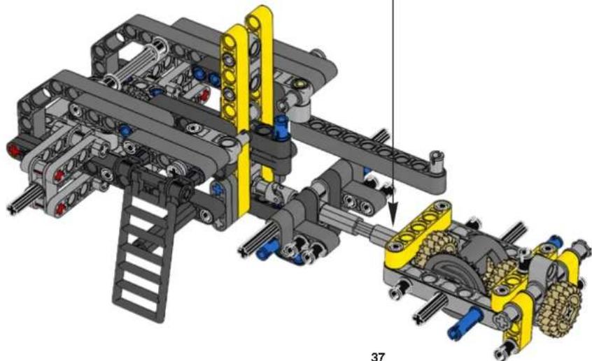 LEGO Front Loader - TECHNIC - 126