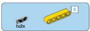 LEGO Front Loader - TECHNIC - 124