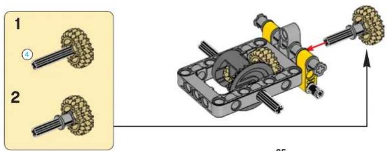 LEGO Front Loader - TECHNIC - 119