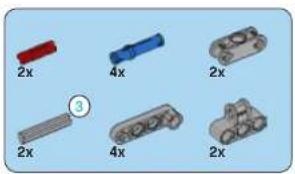 LEGO Front Loader - TECHNIC - 43