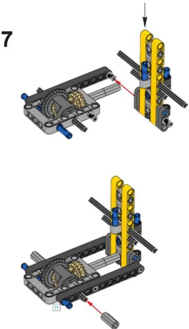 LEGO Front Loader - TECHNIC - 40