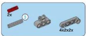 LEGO Front Loader - TECHNIC - 134