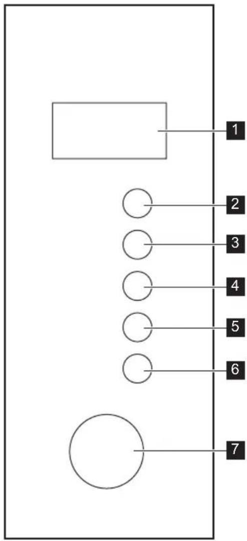ELECTROLUX EMS20400K - KEZELÖPANEL - 1
