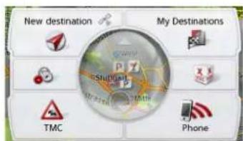 New destination My Destinations TMC Phone