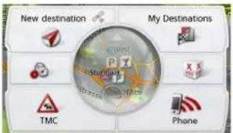 New destination My Destinations TMC Phone