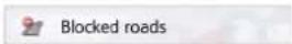 BECKER Professional 50 LMU - The Blocked roads button - 1