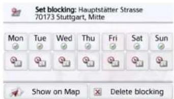 Set blocking: Hauptstätter Strasse 70173 Stuttgart, Mite Mon Tue Wed Thu Fri Sat Sun Show on Map Delete blocking