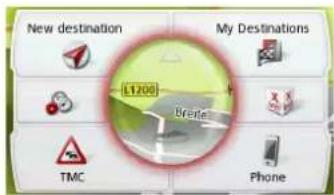 New destination L1200 Brenta TMC Phone My Destinations