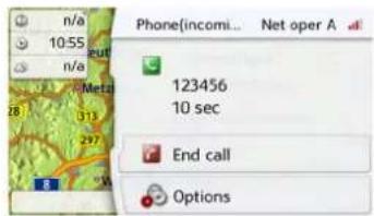 n/a 10:55 n/a Meta 313 277 Phone(incomi... 123456 10 sec End call Options