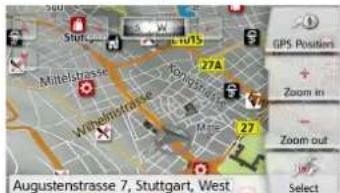 Stur... Mittelstrasse Wingelnstrasse 27A Kongshafen 27 Mite GPS Position + Zoom in - Zoom out Select Augustenstrasse 7, Stuttgart, West