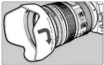 CANON EF 24-105mm 1:4L IS USM - Hood - 1