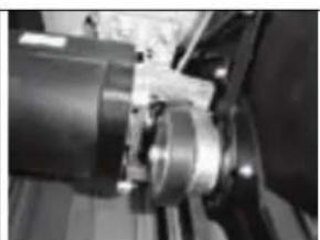 Güde TK 2400 ECO - Driving belt replacement - 3