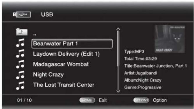 USB Beanwater Part 1 Laydown Delivery (Edit 1) Madagascar Wombat Night Crazy The Lost Transit Center Type:MP3 Total Time:03:29 Title:Beanwater Junction, Part 1 Artist:Jugalbandi Album:Night Crazy Genre:Progressive 01 / 10 HOME Exit OPTIONS Option