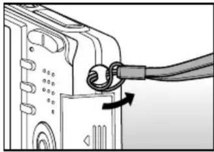 ACER cr 5530 - Attaching the Camera Strap - 2