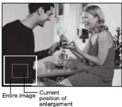 Entire image Current position of enlargement