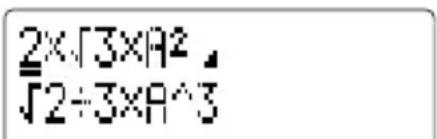 2×√3×A², √2÷3×A^3