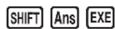 CASIO FX-4800P - - Aufrufen des Inhalts des Antwortspeichers - 1