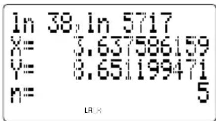 In 38, In 5717 X= 3.637596159 Y= 3.651199471 n= LR.R