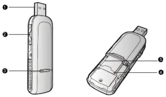 Diagram of a mobile phone casing with labeled parts in Chinese