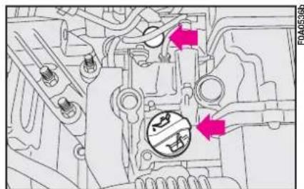 FIAT Doblo (2009) - ENGINE OIL fig. 6, 7, 8 - 3
