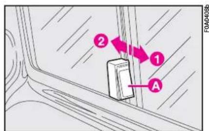 FIAT Doblo (2009) - Opening the wing window - 1