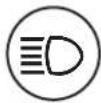 FIAT Doblo (2009) - LEFT-HAND AND RIGHT-HAND DIRECTION INDICATOR (green - intermittent) (Natural Power versions) - 1