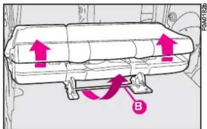 FIAT Doblo (2009) - Tipping the entire seat - 2