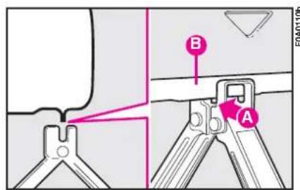 FIAT Doblo (2009) - To change a wheel proceed as follows: - 8