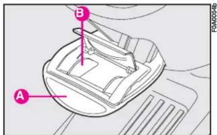 FIAT Doblo (2009) - ODDMENT SHELF fig. 100 - 1