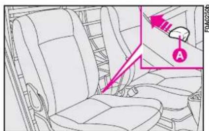 FIAT Doblo (2009) - Tipping the seat - 2