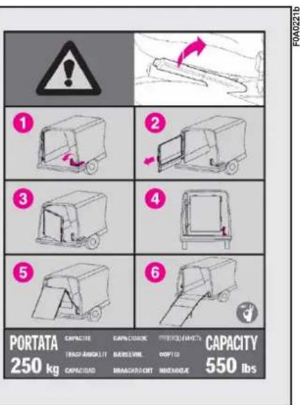 FIAT Doblo (2009) - LOADING RAMPS - 4