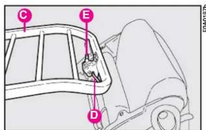 FIAT Doblo (2009) - ACCESSING THE REAR SEATS - 3