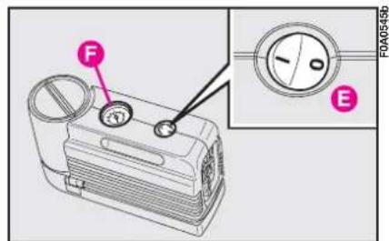 FIAT Doblo (2009) - INFLATING PROCEDURE - 5