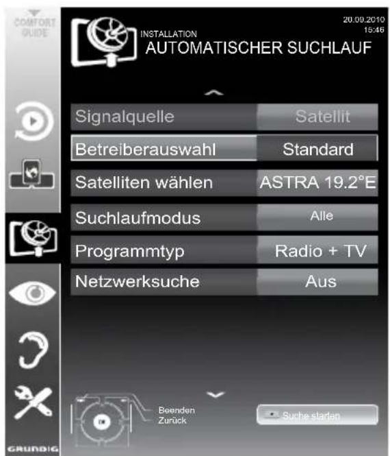GRUNDIG Fine Arts 32 FLE 9130 SL - Hinweis: - 1