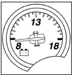 CHEVROLET Corvette (2008) - Voltmeter Gage - 1