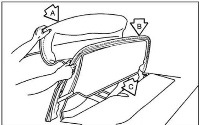 CHEVROLET Corvette (2008) - Lowering the Manual Convertible Top - 2