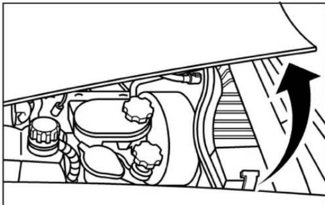 CHEVROLET Corvette (2008) - Hood Release - 2