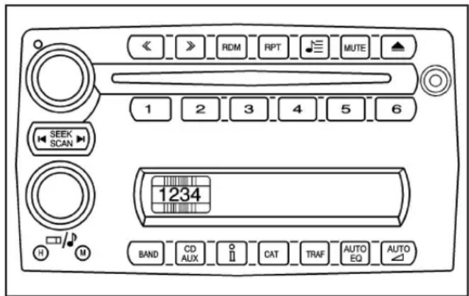 CHEVROLET Corvette (2008) - Setting the Time - 1