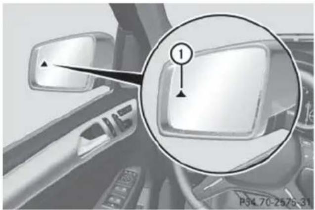 Mercedes-Benz GL (2014) - Indicator and warning display - 1