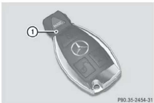 Mercedes-Benz GL (2014) - Checking the battery - 1