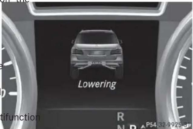 Mercedes-Benz GL (2014) - Basic settings for AMG vehicles - 4
