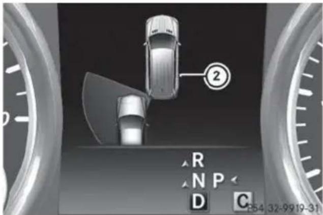 Mercedes-Benz GL (2014) - WARNING - 2