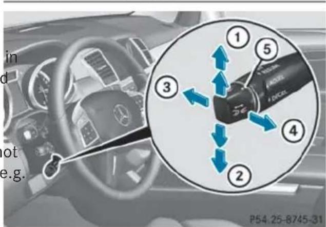 Mercedes-Benz GL (2014) - WARNING - 1