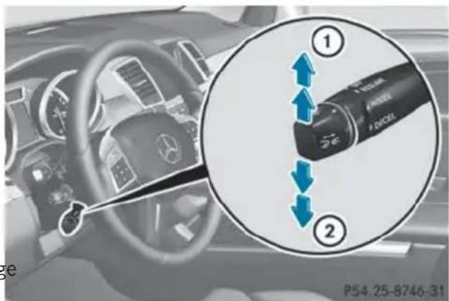 Mercedes-Benz GL (2014) - WARNING - 2