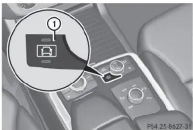 Mercedes-Benz GL (2014) - ON&OFFROAD menu in the COMAND display (vehicles with the ON&OFFROAD package) - 1